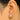 Push Back Stud Earring - Brass - Cubic Zircon - Brass Stud - 18K Real Gold Plating - 2.7gr - MJ103391 - MinjuanRong