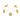 Push Back Stud Earring - Brass - Cubic Zircon - 316 stainless steel stud - 18k real gold plating - 1.4gr - MJ102761 - MinjuanRong