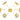 Push Back Stud Earring - Brass - Cubic Zircon - 316 stainless steel stud - 18k real gold plating - 1.4gr - MJ102761 - MinjuanRong