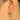 Leverback Earring - Brass - Cubic Zircon - 18K Real Gold Plating - 4gr - MJ103367 - MinjuanRong
