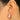 Huggie Hoop Wire Earring - Brass - Enamel - 18K Real Gold Plating - 6.7gr - MJ103257 - MinjuanRong