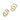 Push Back Stud Earring - Brass - 925 Sliver stud - Zircon - 18K Real Gold Plating - 4.1gr - MJ101404 - MinjuanRong