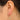 Lever back Earring - Brass - Zircon - 18k real gold plated brass - 3.8gr - MJ100877 - MinjuanRong