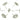 Push Back Stud Earring - Brass -  Cubic Zircon - 316 stainless steel stud - 18k real white gold plating - 1.6gr - MJ102755 - MinjuanRong
