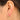 Leverback Earring - Brass - Cubic Zircon - 18K Real Gold Plated Brass - 1.7gr - MJ103858 - MinjuanRong