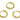Huggie Hoop Wire Earring - Brass - 18K Real gold plating - 3.6gr - MJ102010 - MinjuanRong