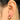 Huggie Hoop Wire Earring - Brass - 18K Real  Gold Plating - 4.7gr. - MJ101918 - MinjuanRong