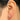 Push Back Stud Earring - Brass - cubic zircon - 316 stainless Steel Stud - 18K Real  Gold Plating - 3.1gr - MJ101821 - MinjuanRong