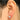 Push Back Stud Earring - Brass - cubic zircon - 316 stainless Steel Stud - 18K Real  Gold Plating - 3.8gr - MJ101820 - MinjuanRong