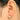 Push Back Stud Earring - Brass - cubic zircon - 316 stainless Steel Stud - 18K Real  Gold Plating - 4.4gr - MJ101819 - MinjuanRong