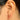 Push Back Stud Earring - Brass - 316 Stainless Steel Stud - 18k REAL gold PLATED BRASS - 2.61gr - MJ201129 - MinjuanRong