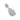 Push Back Stud Earring - Brass - 316 Stainless Steel Stud - 18K Real White Gold Plating - 14gr - MJ104088 - MinjuanRong
