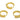 Huggie Hoop Wire Earring - Brass -  Cubic Zircon - 18K Real gold plating - 3.8gr. - MJ101997 - MinjuanRong