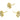 Push Back Stud Earring - Brass  - Cubic Zircon  - 316 stainless steel stud - 18K Real gold plating - 3.6gr - MJ101995 - MinjuanRong