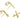 Push Back Stud Earring - Brass -  316 stainless steel stud - 18K Real gold plating - 4.6gr - MJ102036 - MinjuanRong