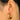 Push Back Stud Earring - Brass - 316 Stainless Steel Stud - 18K Real Gold Plating - 16.7gr - MJ102814 - MinjuanRong