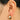 Push Back Stud Earring - Brass  - 316 stainless steel stud - 18K Real gold plating - 8.3gr - MJ101999 - MinjuanRong