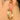 Push Back Stud Earring - BRASS - 316 Stainless Stell Surgical Stud - 18k Real Gold Plating - 11.02gr - MJ200842 - MinjuanRong