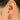 Huggie Hoop Wire Earring - Brass - 18k Real Gold Plating - 4gr - MJ101596 - MinjuanRong
