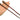 Hairpin - Wood - Natural Stone - Strawberry Quartz - 21.5gr - MJ103999 - MinjuanRong