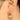 Huggie Hoop Wire Earring - Brass  - Cubic Zircon - 18K Real Gold Plating - 6.4gr. - MJ101938 - MinjuanRong
