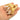 Hair Comb Massager - Wood - Natural Stone - Rose Quartz - 41.5gr - MJ104013 - MinjuanRong
