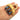 Hair Comb Massager - Wood - Natural Stone - Blue Grain Stone - 41.4gr - MJ104011 - MinjuanRong