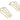 Hair Comb - Brass - 4.8gr - MJ104182 - MinjuanRong