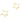 Push Back Stud Earring - Brass - 316 stainless steel stud - 18k real gold plated  - 4.5gr - MJ200592 - MinjuanRong