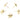Push Back Stud Earring - Brass - 18K Real Gold Plating - 3.9gr - MJ200602 - MinjuanRong