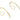 Push Back Stud Earring - Brass - 316 Surgical Stainless Steel Stud - 18K Real Gold Plating - 5.2gr - MJ200630 - MinjuanRong