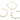 Push Back Stud Earring - Brass - 316 stainless steel Surgical Stud - 18K Real Gold Plated Brass - 8.4gr - MJ200338 - MinjuanRong