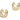Cuff Earring - Brass - 18K Real Gold Plating - 5.5gr - MJ200577 - MinjuanRong