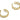 Cuff Earring - Brass - 18K Real Gold Plating - 3gr - MJ200565 - MinjuanRong