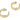 Cuff Earring - Brass - 18K Real Gold Plated Brass - 64gr - MJ200575 - MinjuanRong