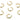 Cuff Earring - Brass - 18K Real Gold Plating - 4.1gr -  MJ200588 - MinjuanRong