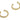 Cuff Earring - Brass - 18K Real Gold Plating - 3.9gr - MJ200587 - MinjuanRong