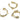 Cuff Earring - Brass - 18K Real Gold Plating - 4.9gr - MJ200572 - MinjuanRong