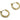 Huggie Hoop Wire Earring - Brass - Zircon - Brass Stud - 18K Real Gold Plated Brass - 3.2gr - MJ201892 - MinjuanRong
