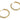 Huggie Hoop Wire Earring - Brass - Zircon - Brass Stud - 18K Real Gold Plated Brass - 7.8gr - MJ200277 - MinjuanRong
