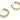 Huggie Hoop Wire Earring - Brass - Brass Stud - 18K Real Gold Plated Brass - 6.5gr - MJ201811 - MinjuanRong