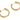 Huggie Hoop Wire Earring - Brass - Zircon - Brass Stud - 18K Real Gold Plated Brass - 7.6gr - MJ200286 - MinjuanRong