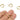 Huggie Hoop Wire Earring - Brass - Zircon - Brass Stud - 18K Real Gold Plated Brass - 3.56gr - MJ200844 - MinjuanRong