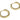 Huggie Hoop Wire Earring - Brass - Zircon - Brass Stud - 18K Real Gold Plated Brass - 4.6gr - MJ201906 - MinjuanRong