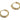Huggie Hoop Wire Earring - brass - zircon - brass Stud - 18K Real Gold Plated Brass - 2.79gr - MJ200855 - MinjuanRong