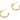 Push Back Stud Earring - Brass - Zircon - 18K Real Gold Plated Brass - 6gr - MJ200362 - MinjuanRong