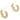 Push Back Stud Earring - Brass Stud - 18K Real Gold Plated - 5.7gr - MJ200001 - MinjuanRong