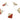 Push Back Stud Earring - Resin  Wood316 Surgical Stainless Steel Stud - Red - 2.9gr - MJ200696 - MinjuanRong
