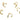 Cuff Earring - Brass - Zircon - 18K Real Gold Plated Brass - 4.2gr - MJ100702 - MinjuanRong