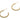 Push Back Stud Earring - Brass - Zircon - 18K Real Gold Plated - 4.9gr - MJ100661 - MinjuanRong